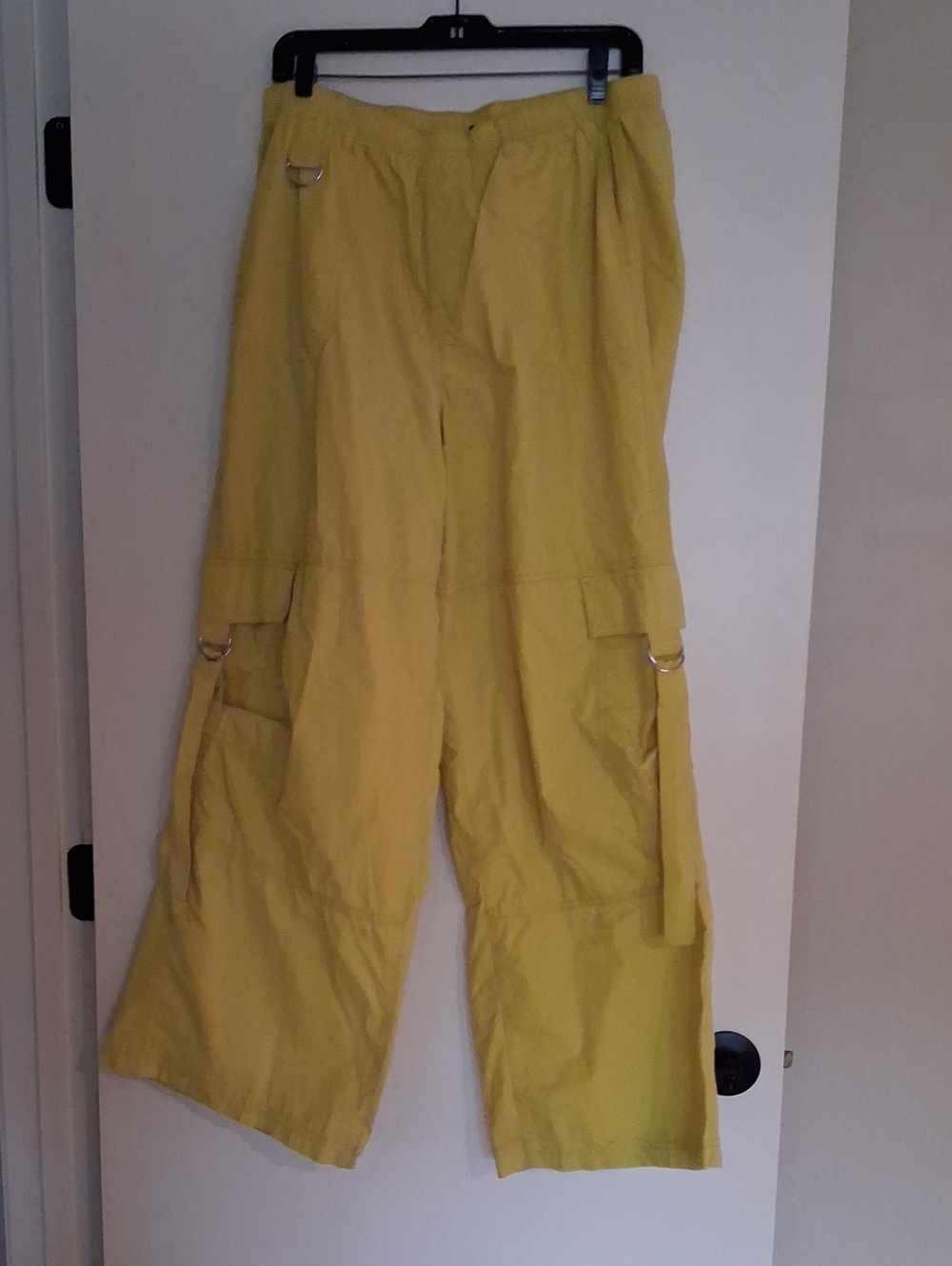 wild fable Yellow Cargo Bermuda Shorts